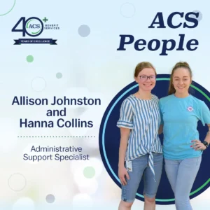 Allison Johnston and Hanna Collins - Administrative Support Specialist