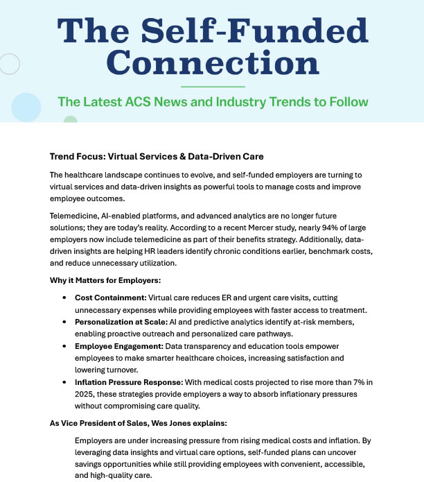 The Self-Funded Connection